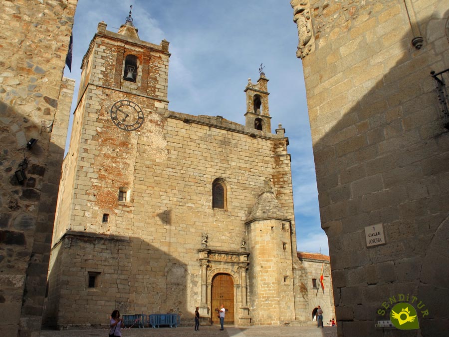 Iglesia de San Mateo en Cáceres
