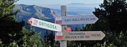 Signposting of hiking and mountain routes