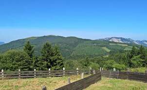 Landscape in the GR 38 Route of the wine and of the fish Section 5 Otxandio-Durango