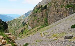 Valle de los Sarrios desde Lizara
