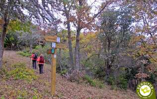 Enlace del GR 93 con la Ruta de Valvanera
