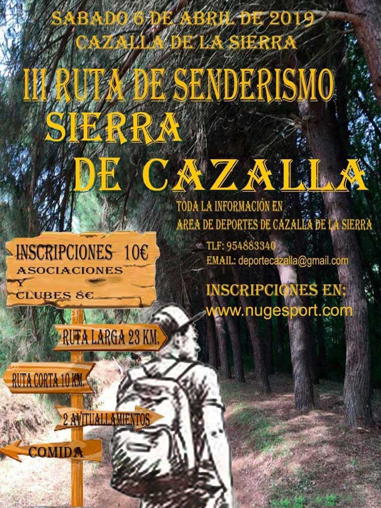 III Ruta de Senderismo Sierra de Cazalla