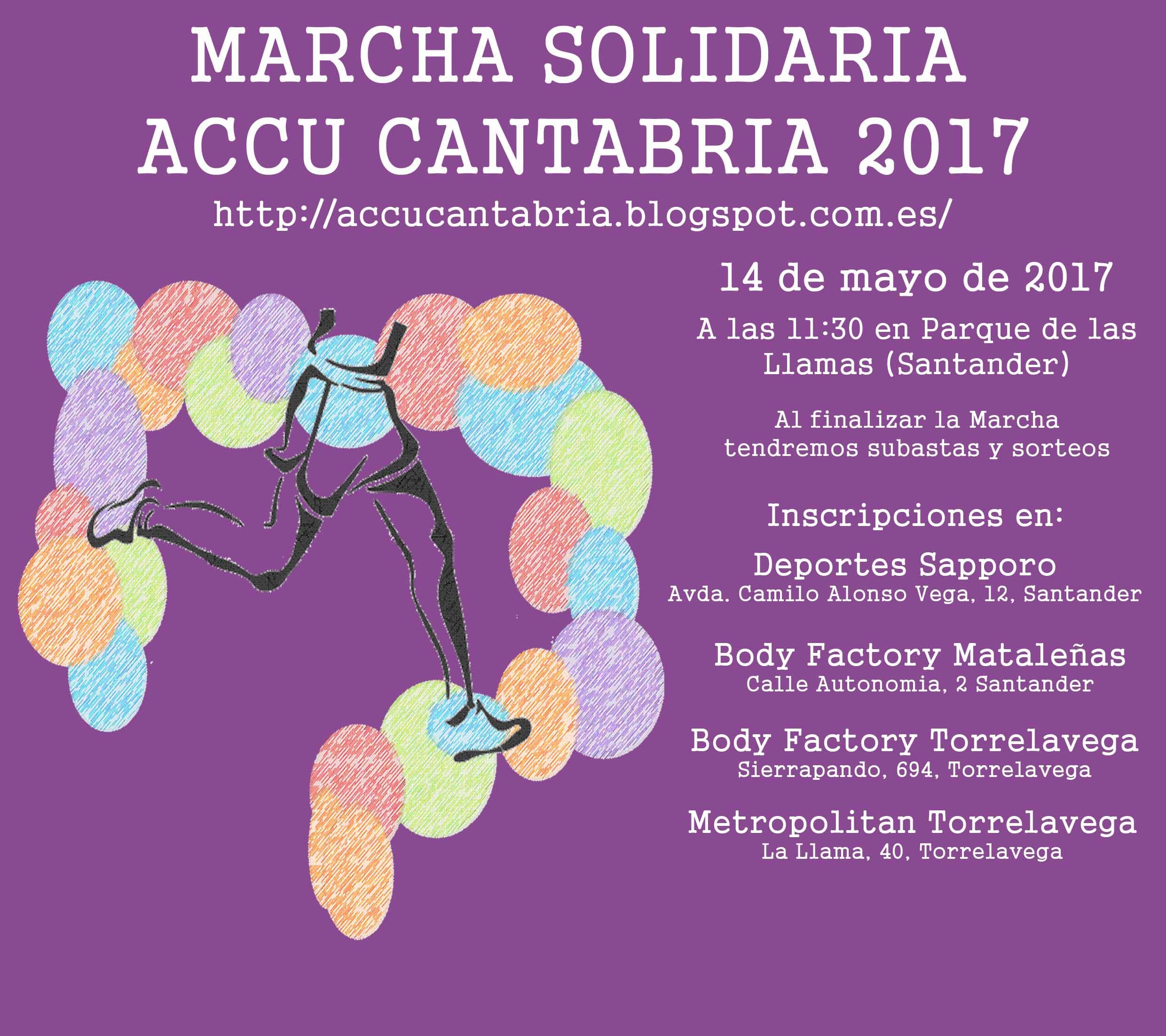 Marcha Solidaria ACCU Cantabria