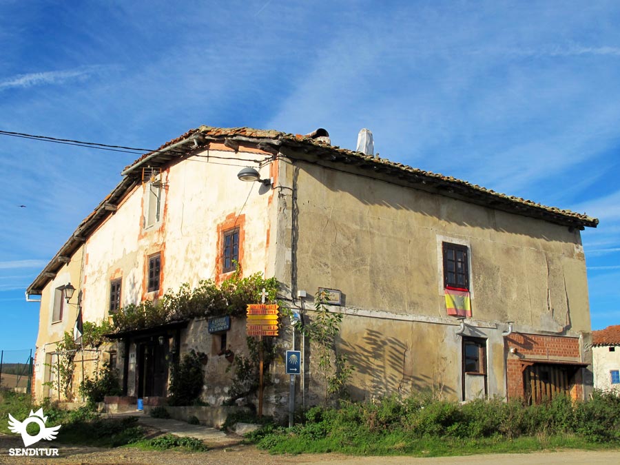 Typical construction in Espinosa del Camino