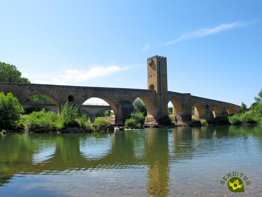 Medieval fortified bridge of Frías