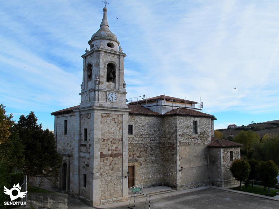 Iglesia de Santiago Apóstol en Villafranca Montes de Oca