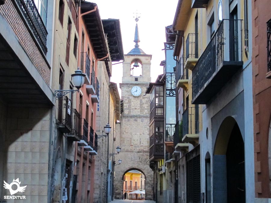 Clock Street in Ponferrada