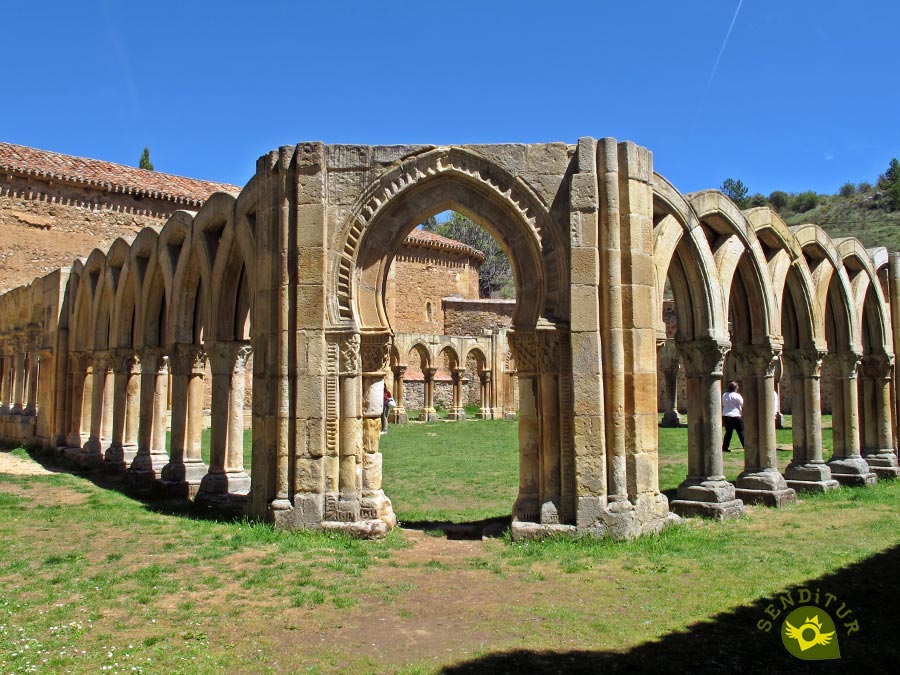Arches of San Juan de Duero in Soria