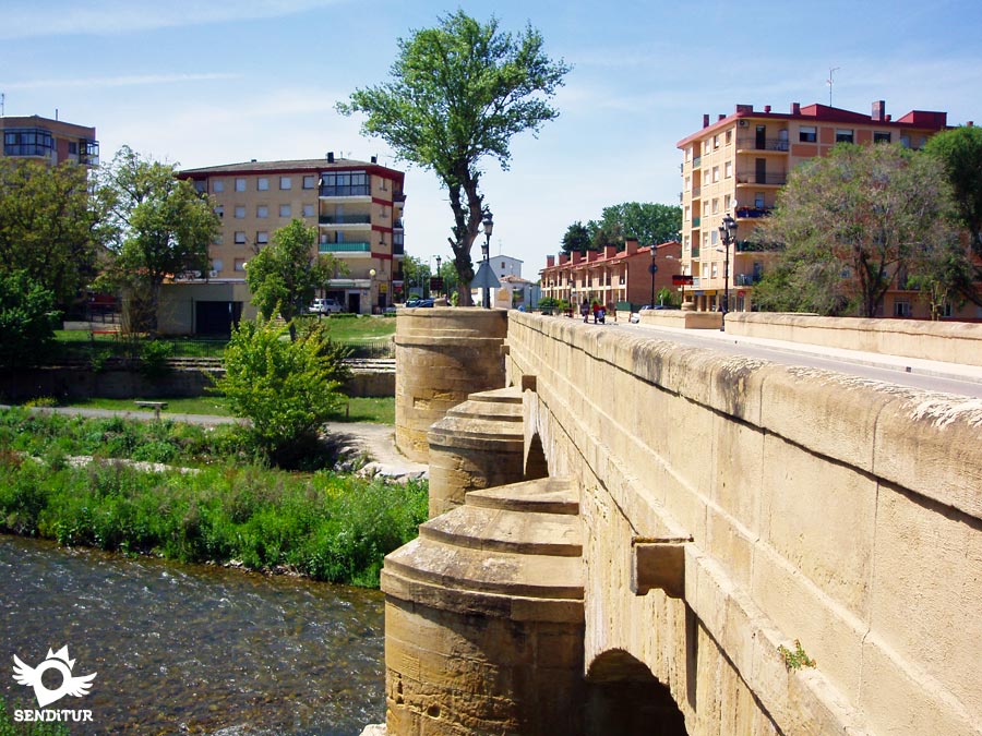 Bridge over the river Oja in Casalarreina