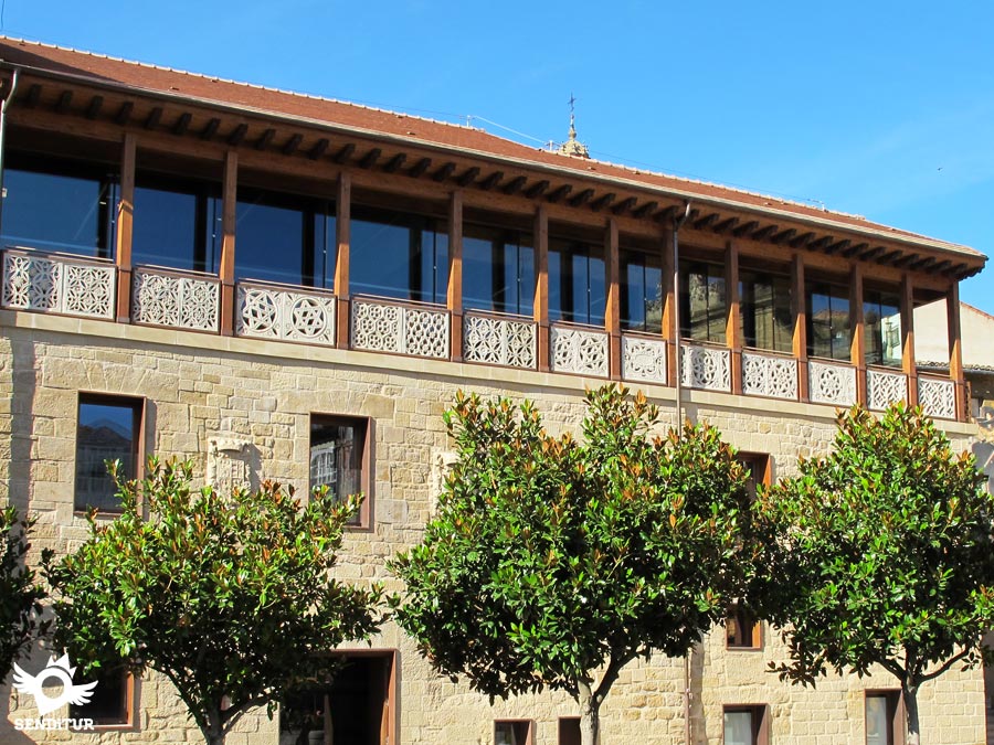 Mudejar Gallery of Bendaña Palace in Haro