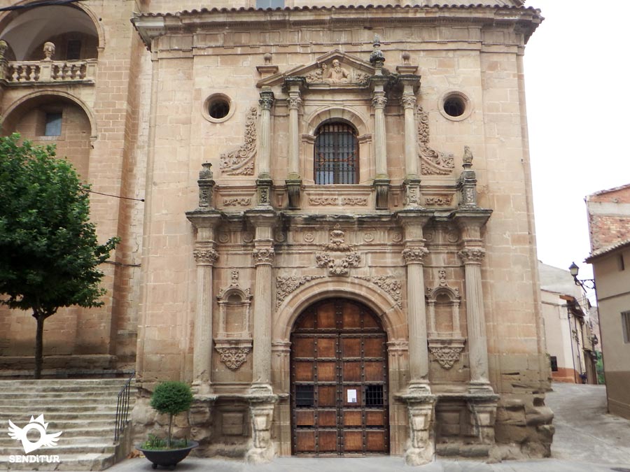 Cover of the Santo Cristo crypt and sacristy in Murillo de Río Leza