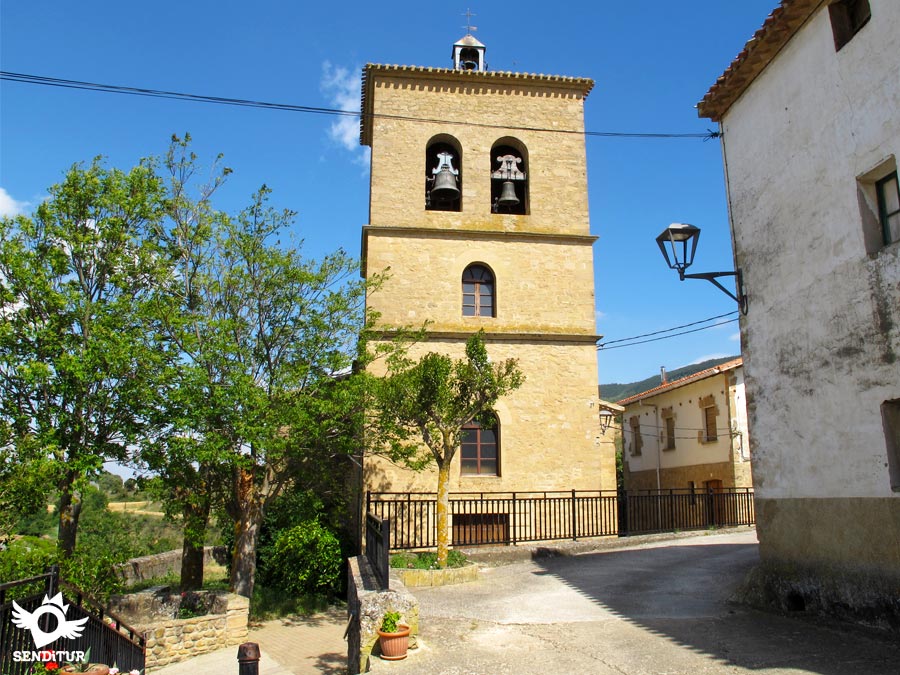  La parroquia de San Pedro en Azqueta
