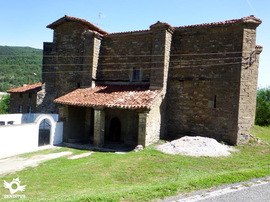 Ermita de Santa Lucía en Ezkirotz