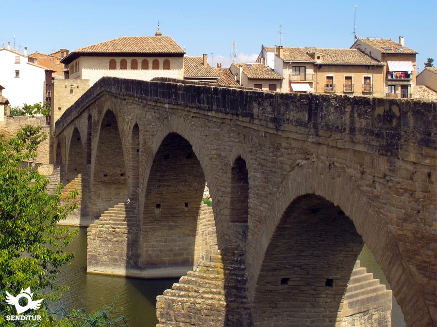 Medieval bridge of Puente la Reina