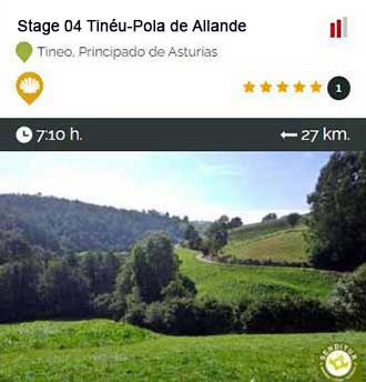 Primitive Way Stage 4 Tineo-Pola de Allande