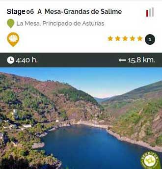 Primitive Way Stage 6 La Mesa-Grandas de Salime