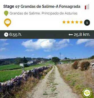 Primitive Way Stage 7 Grandas de Salime-A Fonsagrada