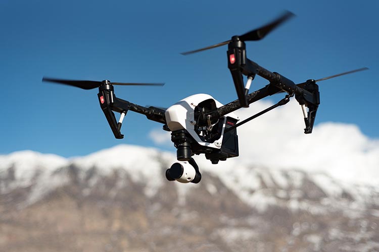 Volar drones en espacios naturales protegidos