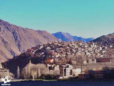 Ascent to Toubkal Imlil