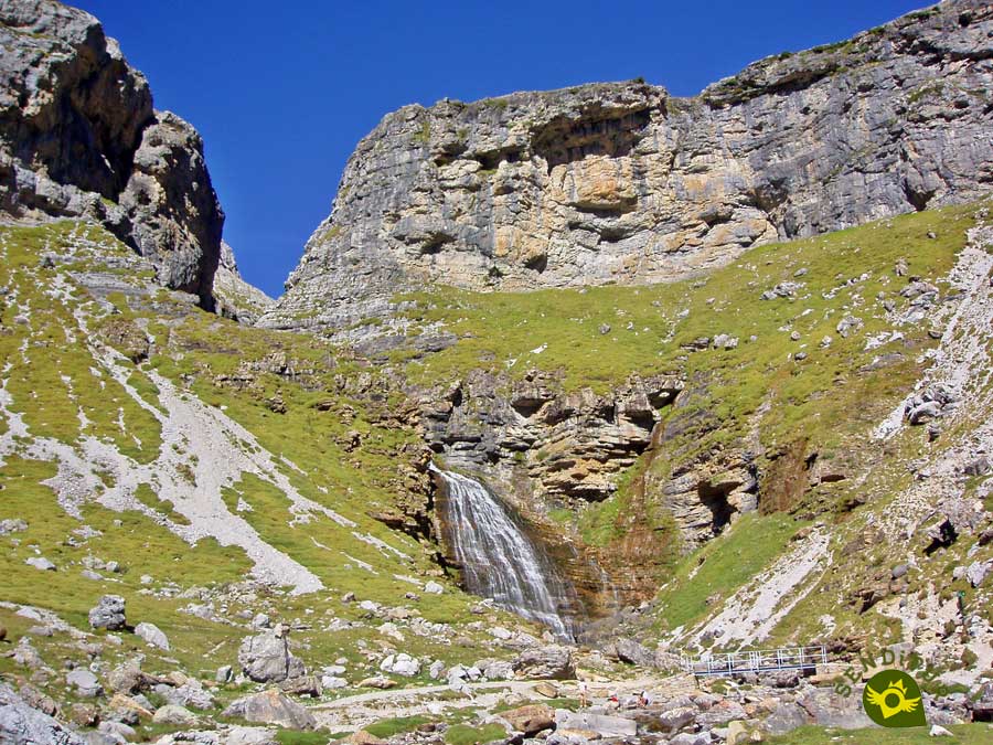 National Park of Ordesa and Monte Perdido Cola de Caballo Waterfall