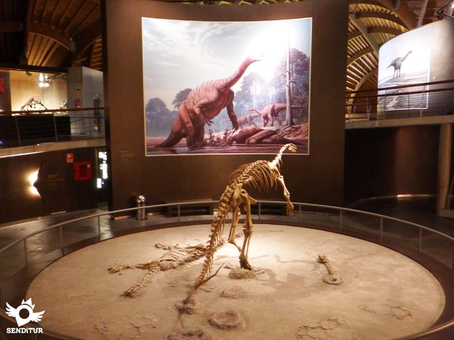 Room of his first stage the Triassic in The MUJA, Jurassic Museum of Asturias