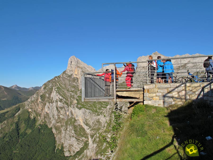 Viewpoint of The Cable in the Cable Car of Fuente Dé