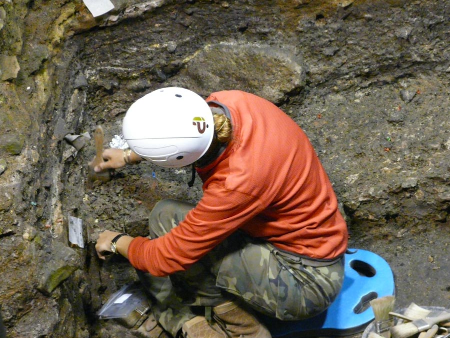 Cortesía de Fundación Atapuerca. Cueva Mayor. Yacimiento de Portalón. ©Fundación Atapuerca