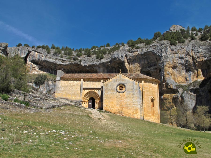 Hermitage of San Bartolomé in the Natural Park of the Lobos River Canyon