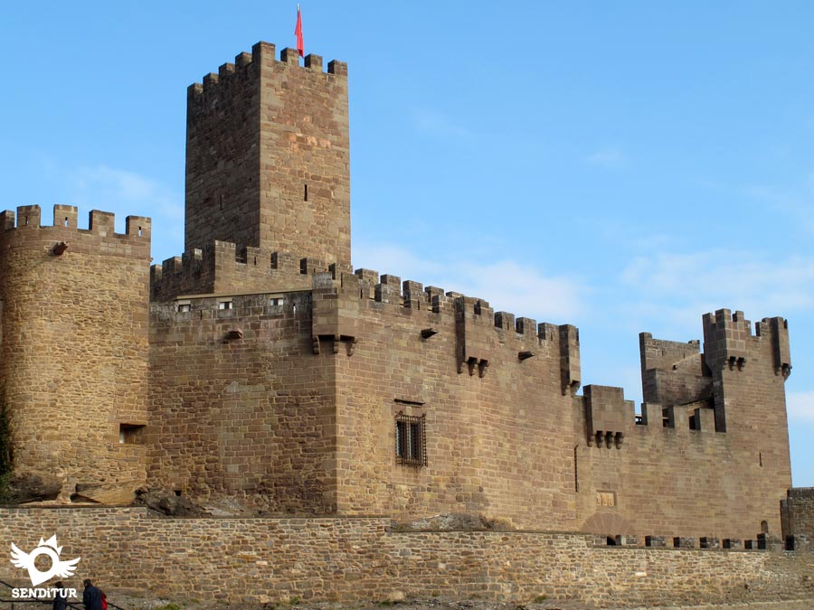 Javier's Castle and its three towers