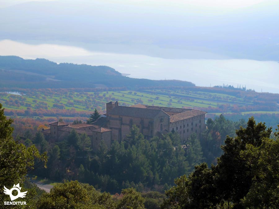 Monastery of San Salvador de Leyre and Yesa Reservoir