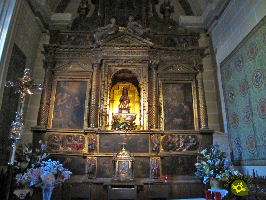Retablo del Altar Mayor del Santuario de Nuestra Señora de Codés