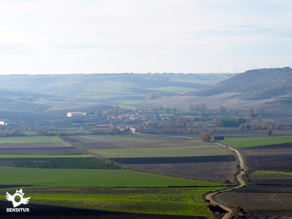 Panoramic view of Hornillos del Camino