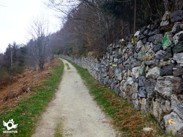 Un bonito paseo nos llevará hasta O Cebreiro