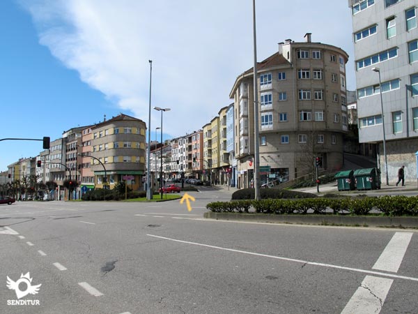 Atravesamos la avenida