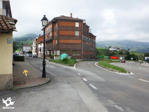 We follow the road to Tineo