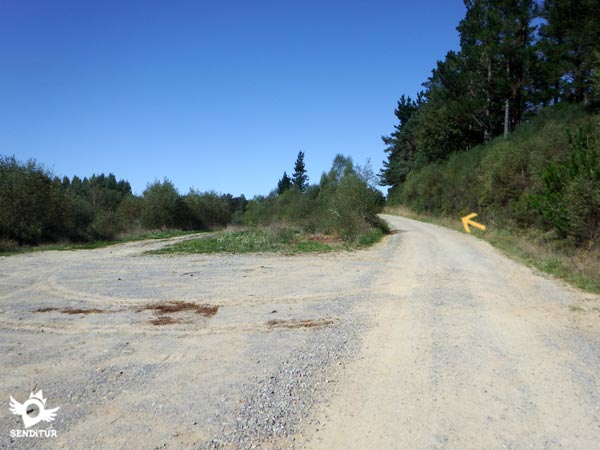 Nos alejamos paulatinamente de la carretera