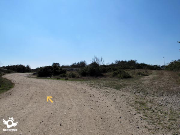 No dejamos la bien marcada pista