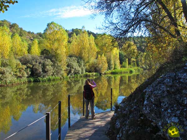 Pasarelas en el Sendero del río Duero