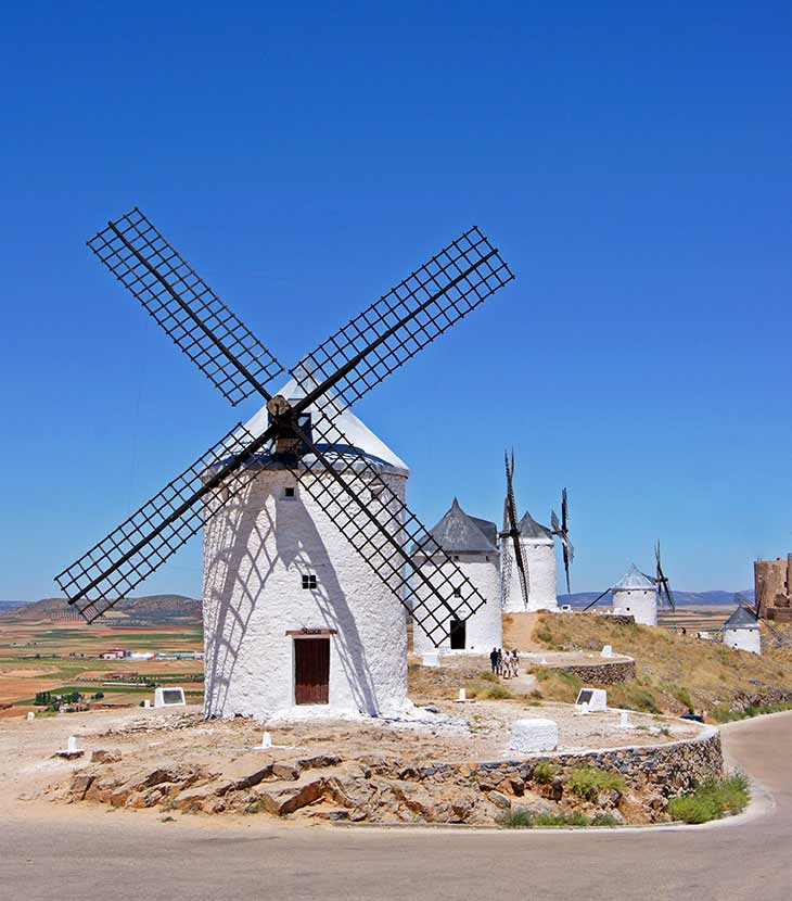 Route of the Castle and Mills of Consuegra