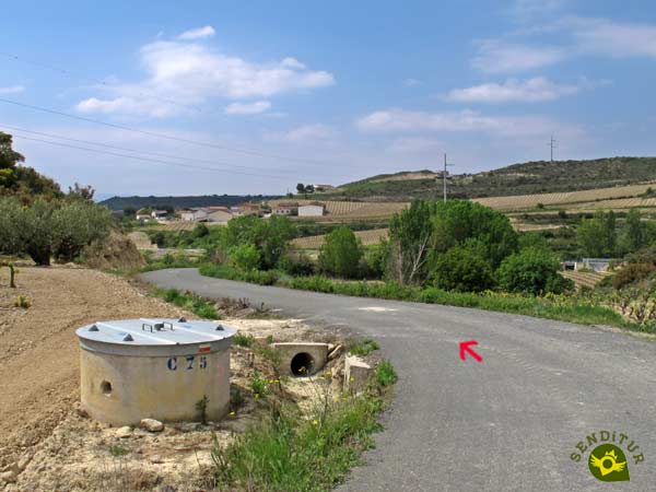 The Campillar can already be seen in front of us