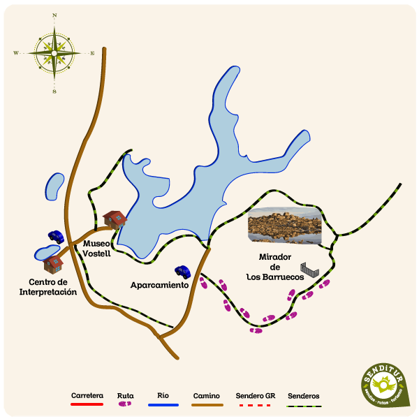 Map The Route of the Senses