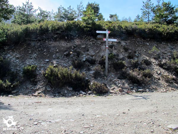 Cruce del Gr hacia Ezcaray, Valvanera y Viniegra de Abajo