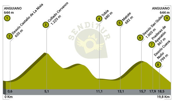 Profile of the Route of Three Villas