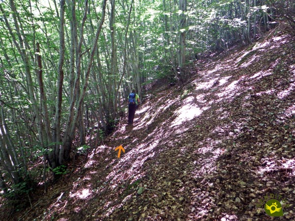 Atentos a las marcas del GR 93 y de la Ruta del Serradero