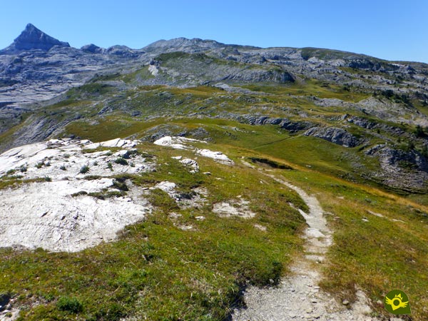 The slope is quite smooth.